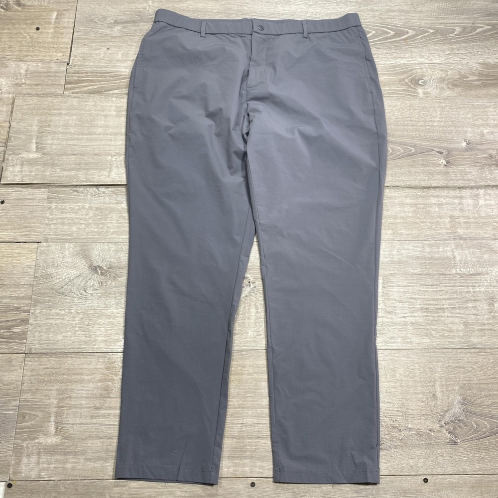 Men's Gray Chinos - Classic Slim Fit